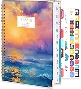 2026-2027 Planner, Weekly and Monthly Planner, July 2026-June 2027, Calendar Planner A5 (6.1" x 8...