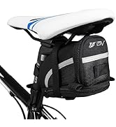 BV Bicycle Strap-On Bike Saddle Bag/Seat Bag/Cycling Bag