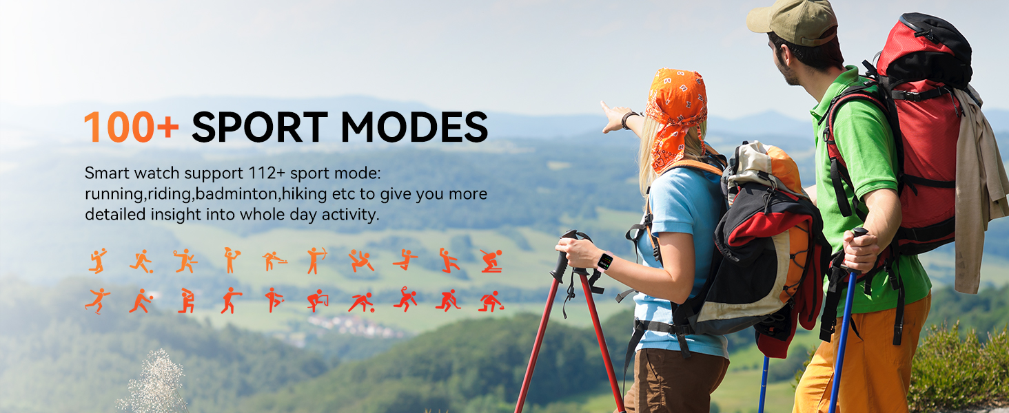100+ SPORT MODES