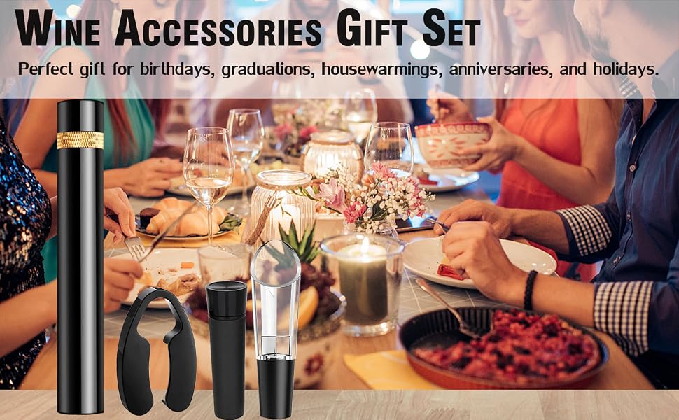 mini wine bottle opener set
