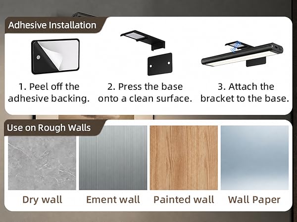 magnetic wall art light