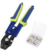 Booms Fishing CP1 Fishing Crimping Pliers, High Carbon Steel Fishing Plier Wire Rope Leader Crimp...
