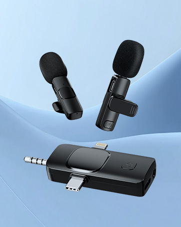 wireless lavalier microphones