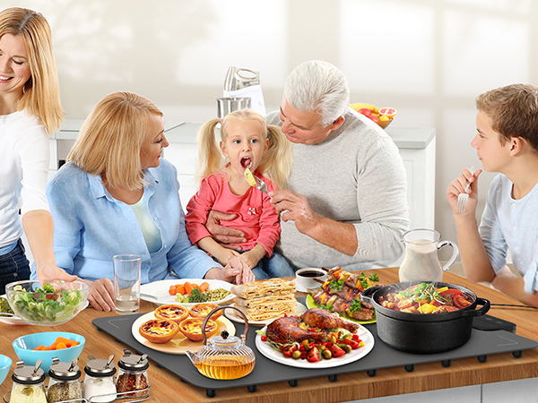 heating trays to keep food warm at party