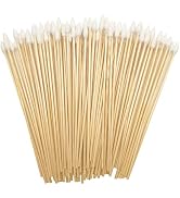 500pcs Precision Cotton Swabs with 6'' Long Sticks for Gun Cleaning, Makeup or Pets