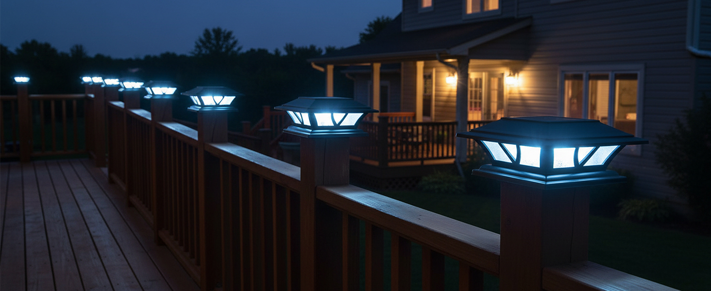 Wooden Posts Lights