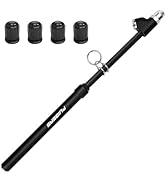 PUIBERS Semi Truck Tire Pressure Gauge 150 PSI/10 Bar, Dual Head Air Gauge Tire Pressure,Heavy Du...