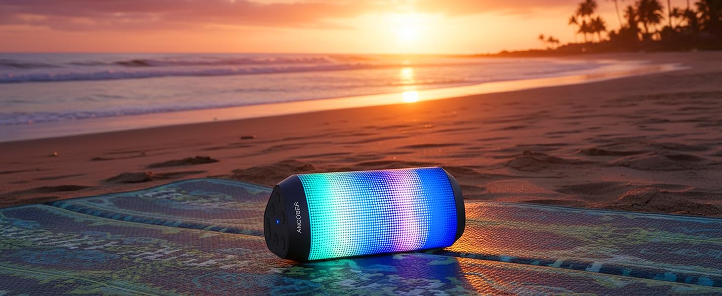 Wireless Bluetooth Speaker is portable use for beach, camping, outdoor