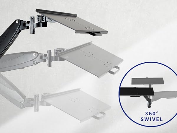 KEYBOARD TRAY WALL MOUNT