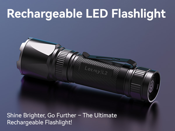 Rechargeable flashlight
