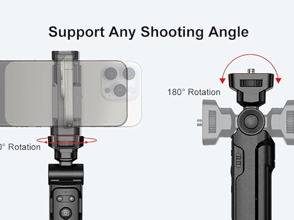 Support Any Shooting Angle