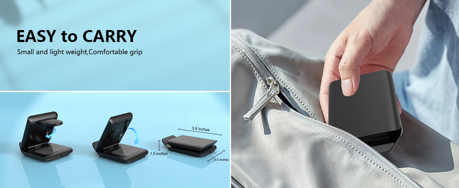 15W Fast Wireless Charging Station