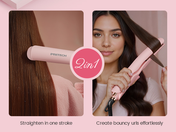 Professional Hair Straightener and Curler