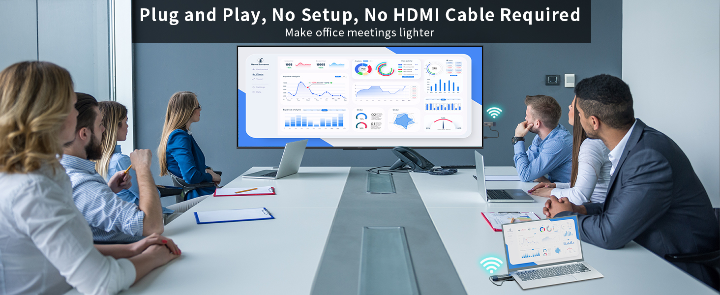 Wireless HDMI Transmitter and Receiver