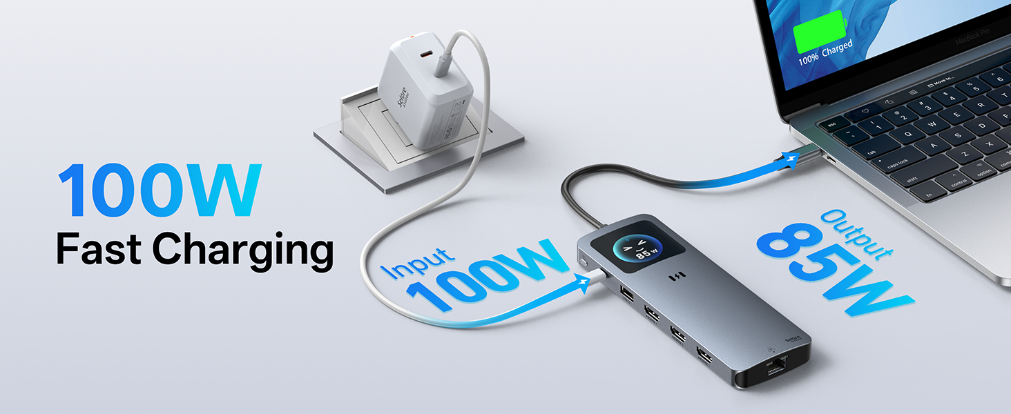 docking station with power supply