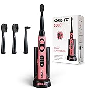 Sonic-FX Solo Electric Toothbrush - 3 Brushing Modes - with Intelligent Auto-Timer, Includes 2 To...