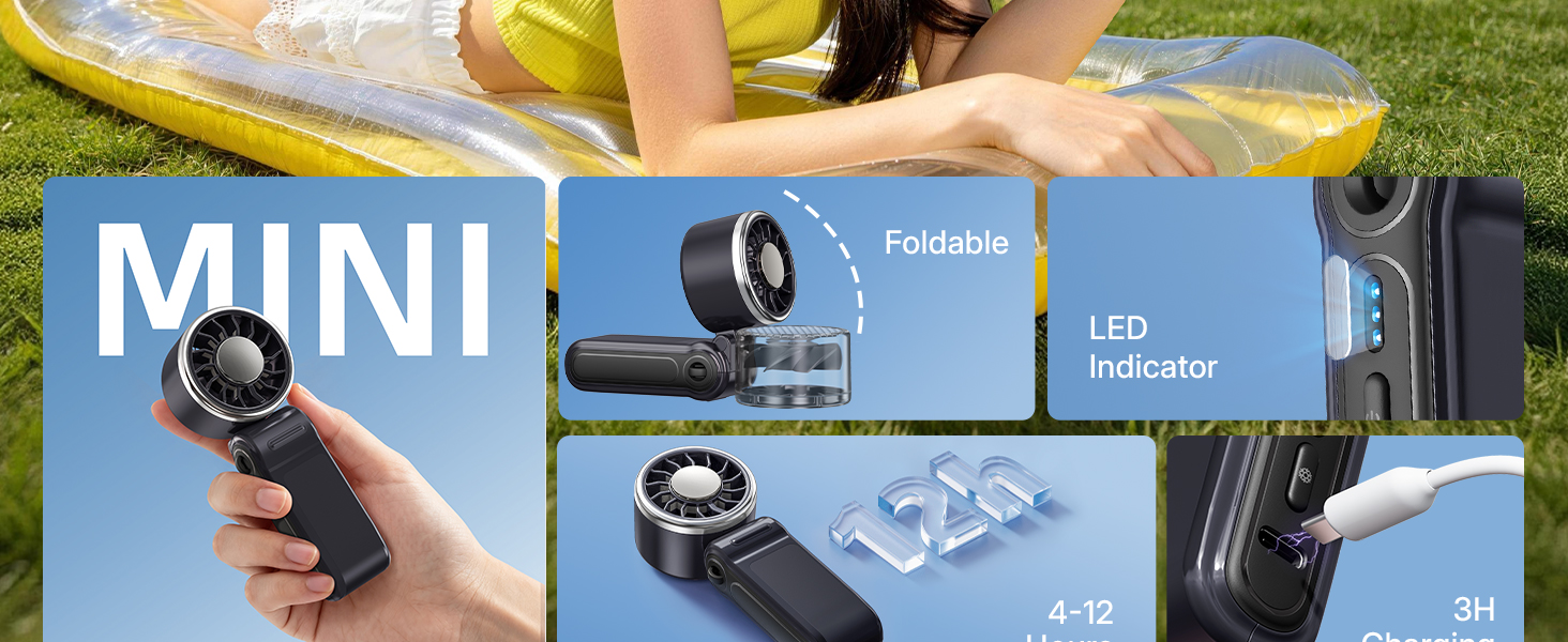 handheld fan