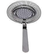 Bar Strainer Fine Filte Professional L Steel Cocktail Strainer For Bartending Restaurant Party Bl...