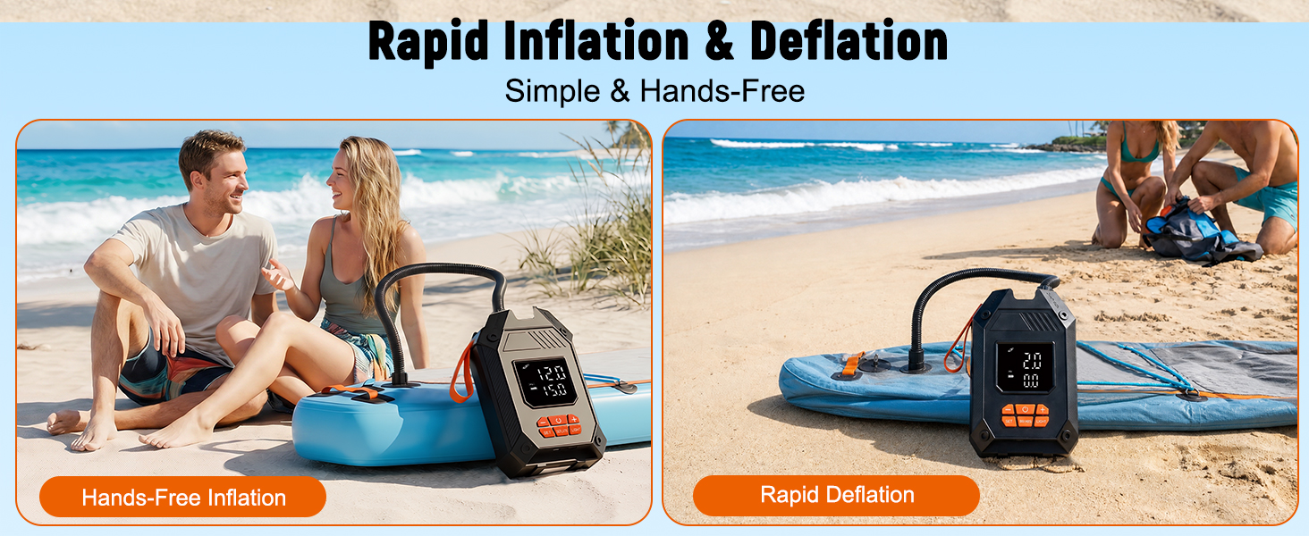 air pump for inflatables paddleboard accessories