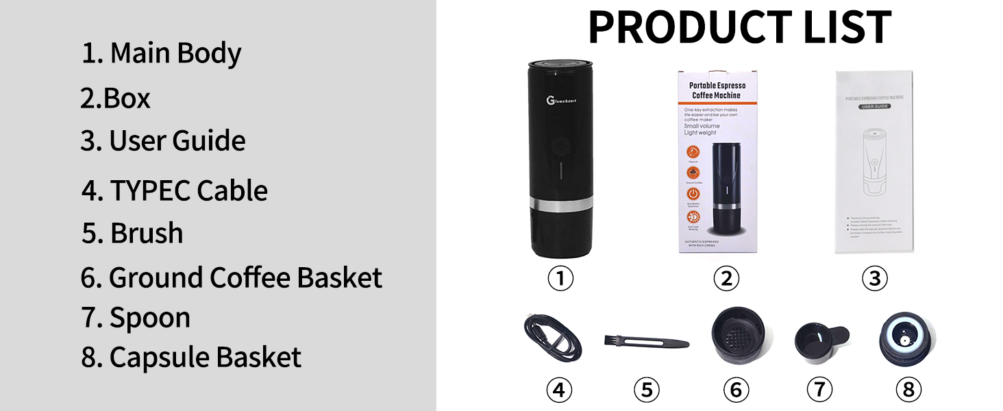 portable coffee maker