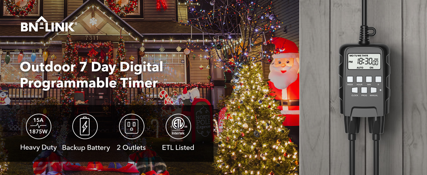 digital timer outdoor