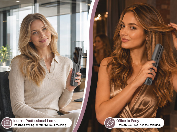 cordless hair straightener