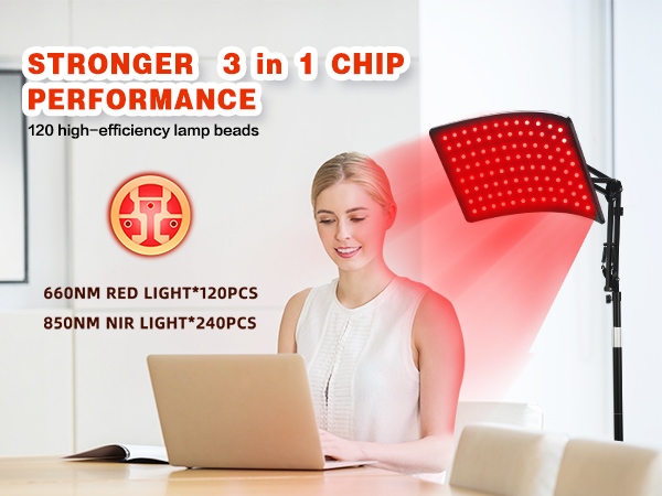 red light therapy light