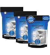 Aromasong Dishwasher Salt 15 LB - 100% Natural Water Softening Agent Compatible with Bosch, Miele...