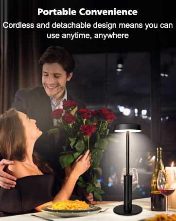 Rechargeable Battery Desk lamp