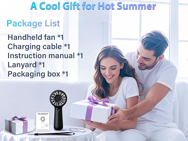 Handheld Fan Rechargable