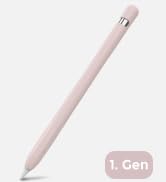Slim pink digital stylus or pen device marked with '1. Gen' label against white background.