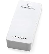 AMTAST Wireless Outside Sensors Remote AC Adapters for Weather Station Monitoring, Weather-Resist...