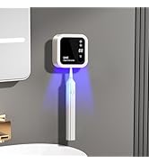 Toothbrush Holders for Bathrooms,Smart Cleaning and Constant Temperature Drying,LED Smart Screen,...
