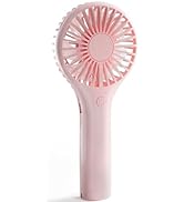 Edvision Handheld Fan, Portable Fan Mini Fan Powerful Hand Fan with 3 Speeds, USB Rechargeable Pe...