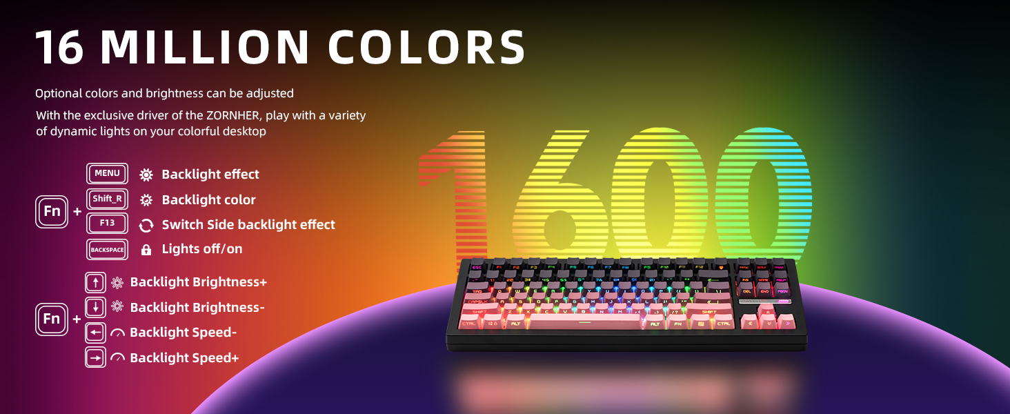 zornher mechanical keyboard