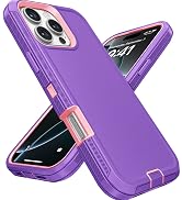 Jelanry Case for iPhone 16 Pro Max 5G 6.9-inch, Heavy Duty Rugged &amp; Dual-Layer Shockproof Droppro...