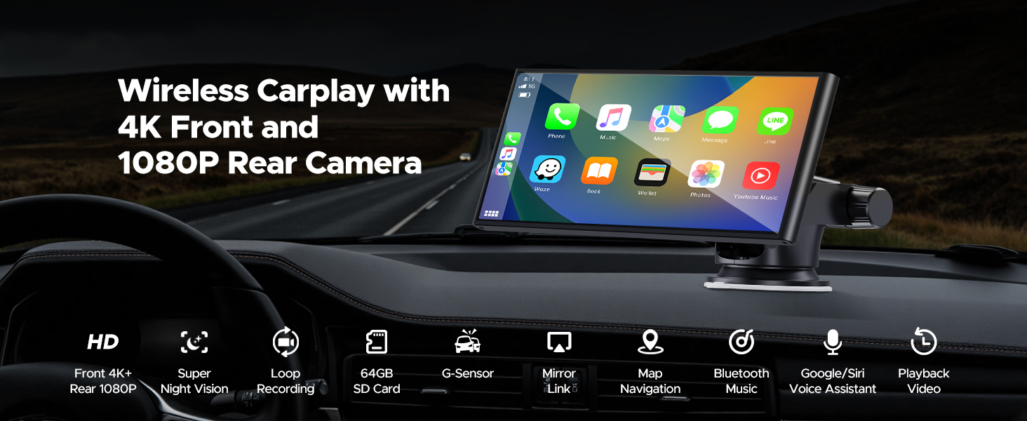 carplay screen for car