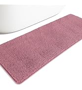 PureSwan Bathroom Runner Rug 24 x 72 Non Slip – Extra Long Bath Mat | Absorbent and Washable Thic...