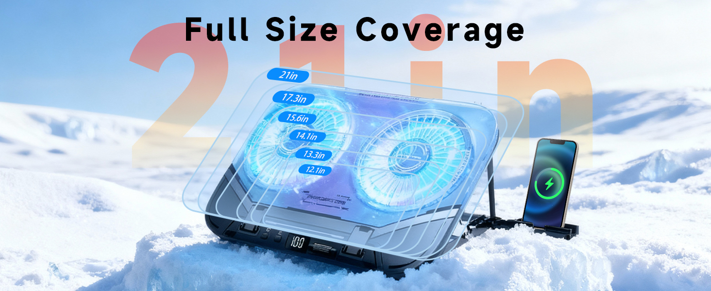 laptop stand with fan