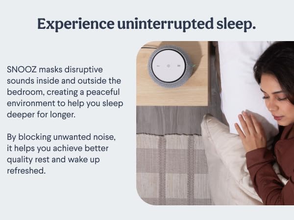 Experience Uninterrupted Sleep