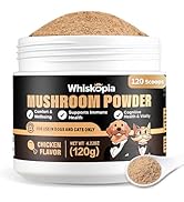 Mushroom Powder Supplements for Dogs and Cats Lump &amp; Bumps 120 Scoops 8 Types of Mushrooms Blend ...