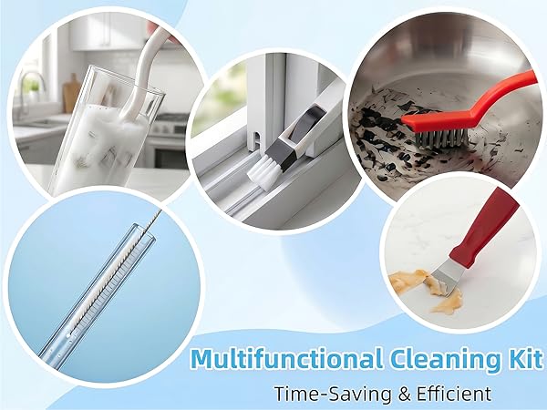 23Pcs Crevice Cleaning Brush Set