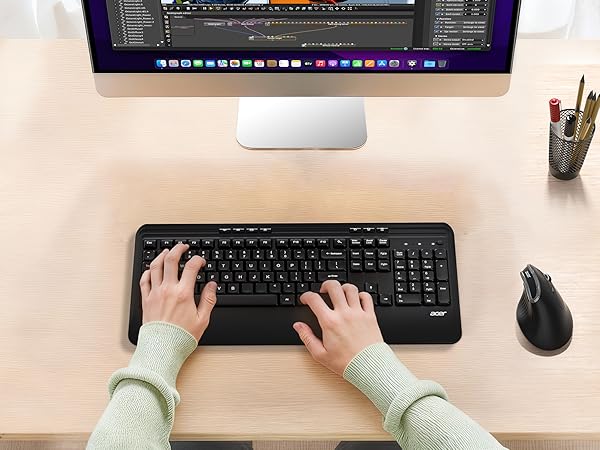 ergonomic wireless mouse