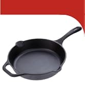 A skillet pan with a long handle.