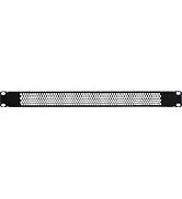 Navepoint 1U Blank Rack Mount Panel Spacer with Venting for 19-Inch Server Network Rack Enclosure...