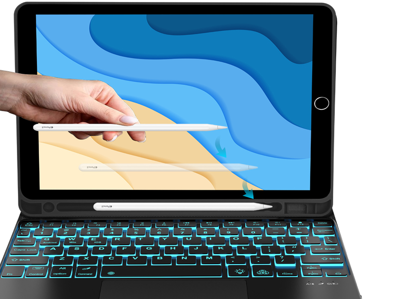 ipad 7th generation case with pencil holder