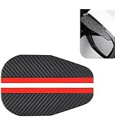 Ferianl 2PCS Car Side Rearview Mirror Visor Guards, Carbon Fiber Auto Rain Eyebrows, Side Mirror ...