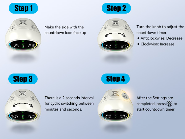 timer cube