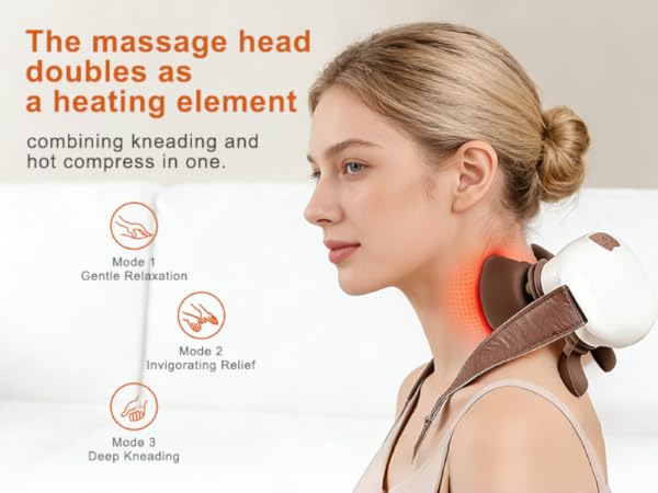 neck massager heat