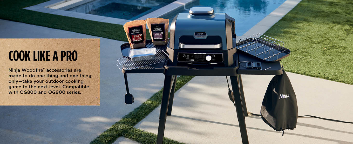 COOK LIKE A PRO Ninja Woodfire